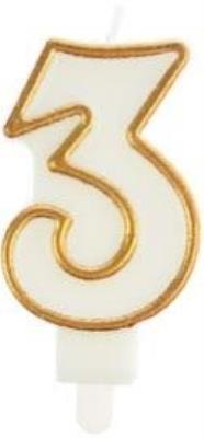 Opakowanie Świeczka 3 złota