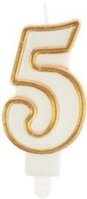 Opakowanie Świeczka 5 złota