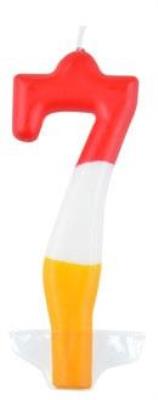 Opakowanie Świeczka 7 kolorowa