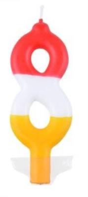 Opakowanie Świeczka 8 kolorowa