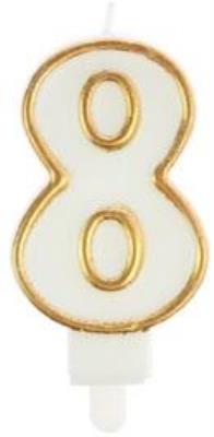 Opakowanie Świeczka 8 złota