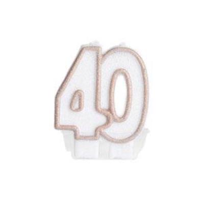 Opakowanie Świeczka jubileuszowa 40