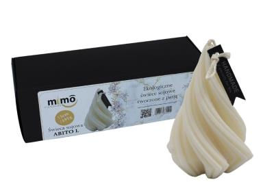 Opakowanie Świeczka naturalna wolnostojąca sojowa Abito L