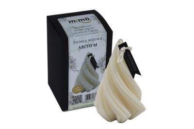 Opakowanie Świeczka naturalna wolnostojąca sojowa Abito M