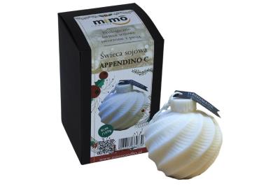 Opakowanie Świeczka naturalna wolnostojąca sojowa Appendino C