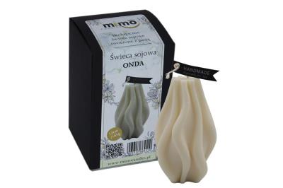 Opakowanie Świeczka naturalna wolnostojąca sojowa Onda