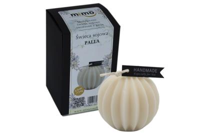 Opakowanie Świeczka naturalna wolnostojąca sojowa Palla