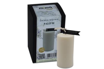 Opakowanie Świeczka naturalna wolnostojąca sojowa Palo M