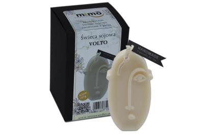 Opakowanie Świeczka naturalna wolnostojąca sojowa Volto