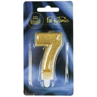 Opakowanie Świeczka premium 7 złota