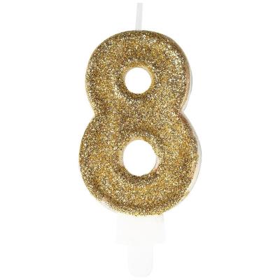 Opakowanie Świeczka premium 8 złota