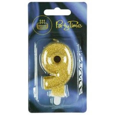 Opakowanie Świeczka premium 9 złota