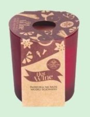 Świeczka sojowa Powąchaj mnie Hot Wine 130ml. Wydawca: Pavoncella. SmakLiter.pl Opakowanie Świeczka sojowa Powąchaj mnie Hot Wine 130ml
