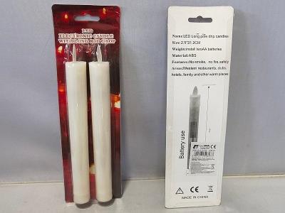 Opakowanie Świeczki na baterie 2szt