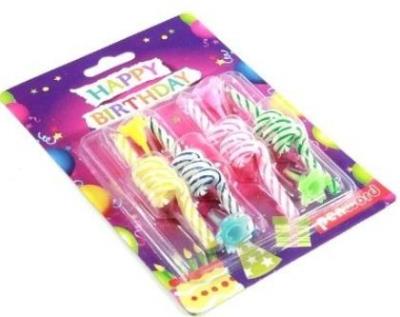 Opakowanie Świeczki urodzinowe 4szt
