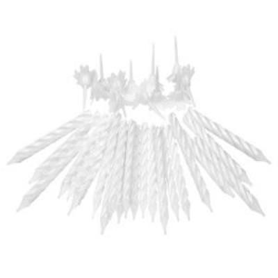 Opakowanie Świeczki urodzinowe białe 24szt