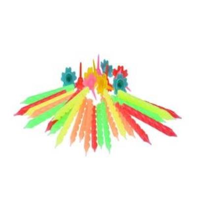 Opakowanie Świeczki urodzinowe neon 24szt