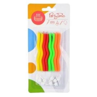 Opakowanie Świeczki zigzag 8szt