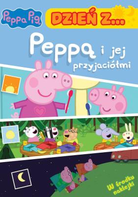 Świnka Peppa. Dzień z... Peppą i jej przyjaciółmi. Autor:   Praca zbiorowa. SmakLiter.pl Okładka książki Świnka Peppa. Dzień z... Peppą i jej przyjaciółmi