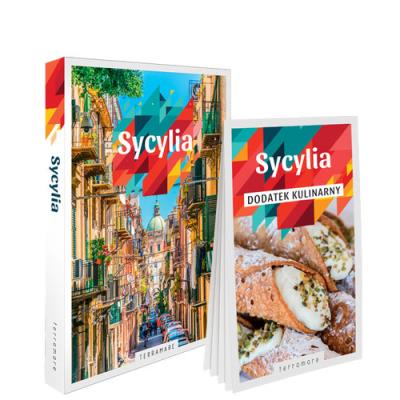 Okładka książki Sycylia przewodnik z dodatkiem kulinarnym