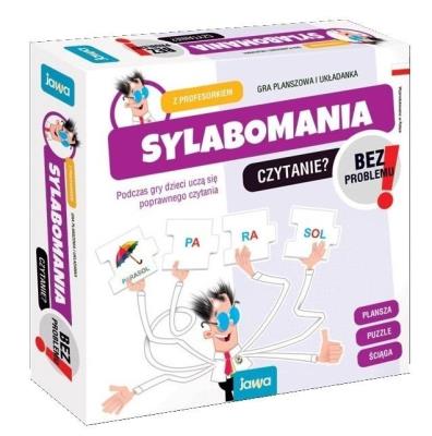 Sylabomania z Profesorkiem JAWA. Wydawca: Jawa. SmakLiter.pl Opakowanie Sylabomania z Profesorkiem JAWA