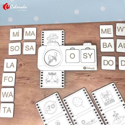 Opakowanie Sylabowy aparat fotograficzny cz.2