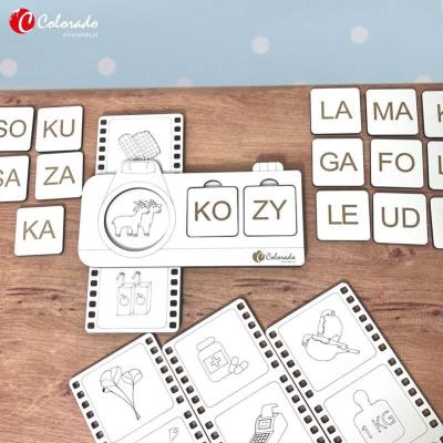 Opakowanie Sylabowy aparat fotograficzny cz.3