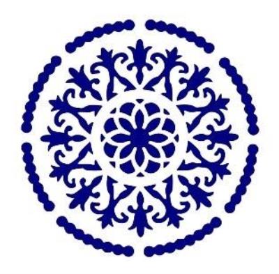 Opakowanie Szablon zmywalny ornament A4 20x30cm