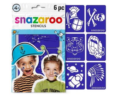 Opakowanie Szablony do malowania twarzy 6szt