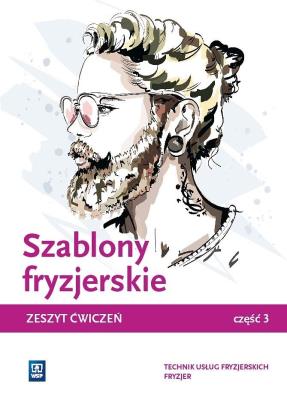 Okładka książki Szablony fryzjerskie. Zeszyt ćwiczeń cz.3