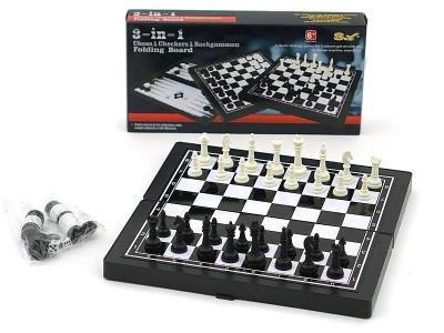 Opakowanie Szachy magnetyczne 3w1