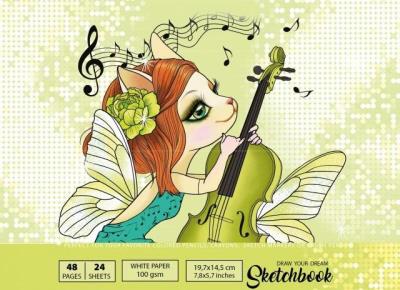 Szkicownik 197x145/48K 100g TW FRESH. Wydawca: FreshMail. SmakLiter.pl Opakowanie Szkicownik 197x145/48K 100g TW FRESH