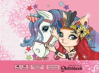 Szkicownik 197x145/48K 100g TW FRESH. Wydawca: FreshMail. SmakLiter.pl Opakowanie Szkicownik 197x145/48K 100g TW FRESH