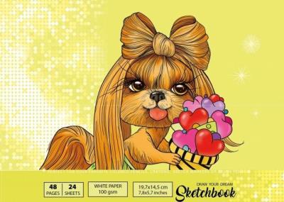 Szkicownik 197x145/48K 100g TW FRESH. Wydawca: FreshMail. SmakLiter.pl Opakowanie Szkicownik 197x145/48K 100g TW FRESH