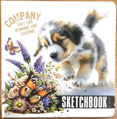 Opakowanie Szkicownik 200x200 24K gładki Piesek