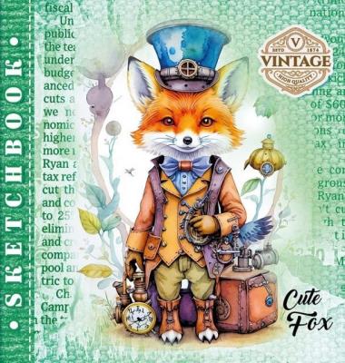 Opakowanie Szkicownik 200x200/36K 100g/m2 lisek FRESH