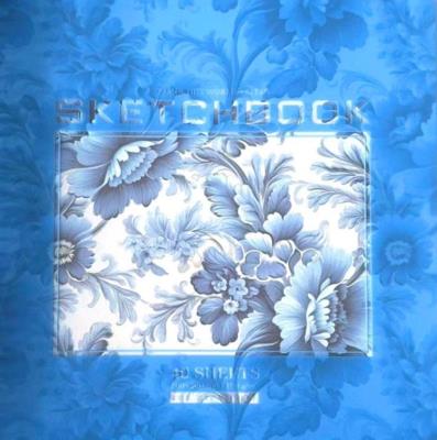 Opakowanie Szkicownik 200x200/40K gładki Kwiaty FRESH