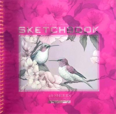 Opakowanie Szkicownik 200x200/40K gładki Ptaszki FRESH