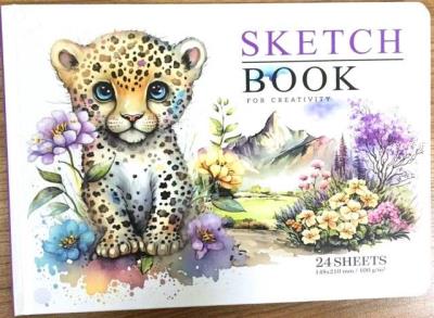 Opakowanie Szkicownik A5/24K gładki Gepard