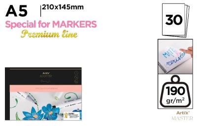 Opakowanie Szkicownik A5/30K do markerów