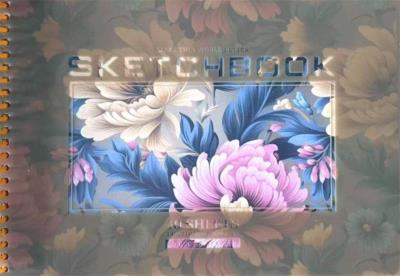 Opakowanie Szkicownik A5/40K koło gładki Kwiaty FRESH