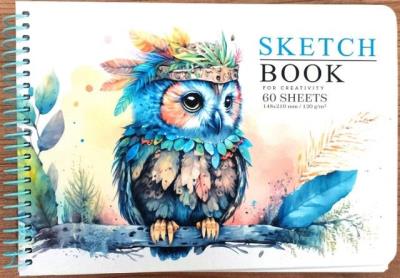 Opakowanie Szkicownik A5/60K gładki Sowa