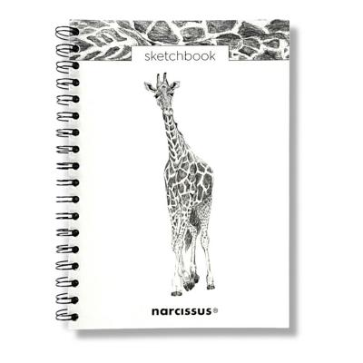 Opakowanie Szkicownik B5/60K na spirali - Żyrafa