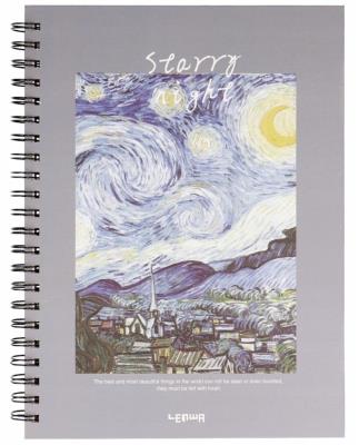 Opakowanie Szkicownik na spirali A4/40K Van Gogh