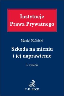 Okładka książki Szkoda na mieniu i jej naprawienie w.3