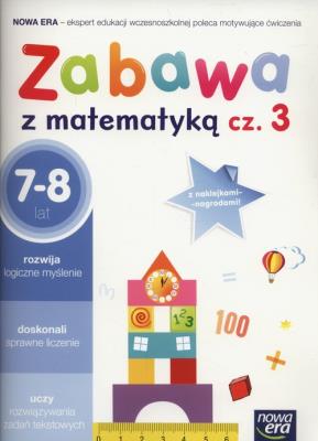 Okładka książki Szkoła na miarę. Zabawa z matematyką cz.3 NE