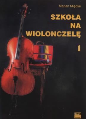 Szkoła na wiolonczelę 1+ akompaniament PWM w.2016. Autor: Marian Międlar. SmakLiter.pl Okładka książki Szkoła na wiolonczelę 1+ akompaniament PWM w.2016