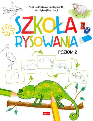 Szkoła rysowania. Poziom 2. Autor: Opracowanie zbiorowe. SmakLiter.pl Okładka książki Szkoła rysowania. Poziom 2
