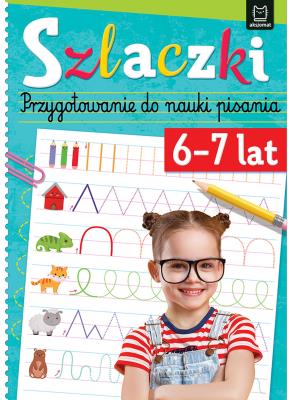 Okładka książki Szlaczki 6-7 lat. Przygotowanie do nauki pisania