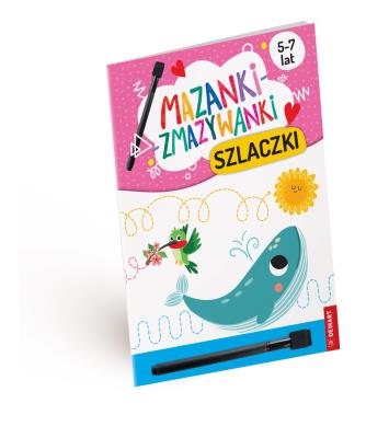 Okładka książki Szlaczki. Mazanki-zmazywanki